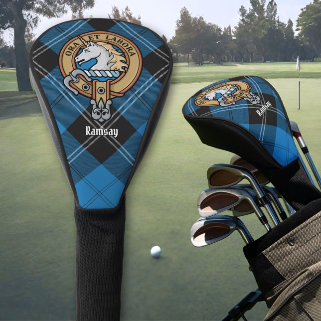 Funda Para Palo De Golf Clan Ramsay Escudo por la caza azul Tartán (Subido por el creador)
