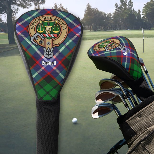 Funda Para Palo De Golf Clan Russell Crest over Tartan (Subido por el creador)