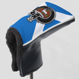Funda Para Palo De Golf Clan Scott Escudo y Tartán en Saltire