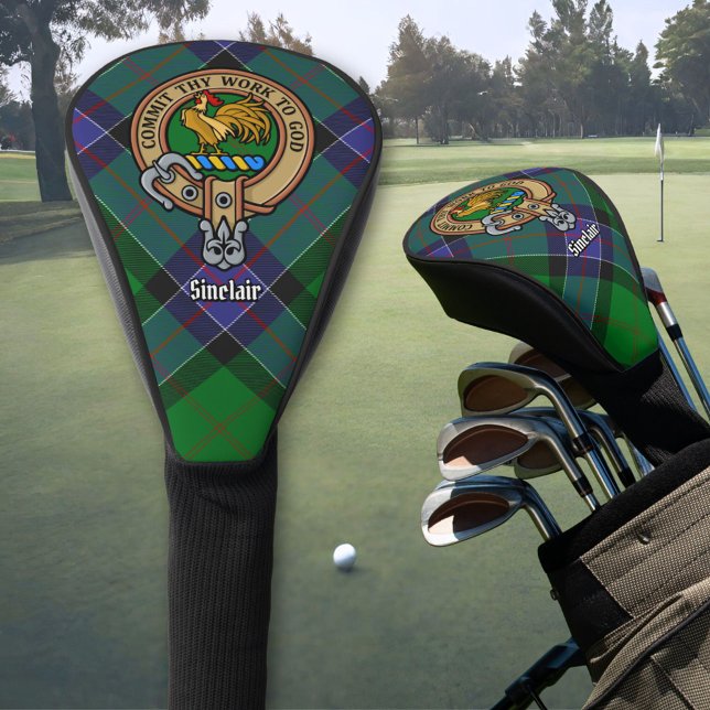 Funda Para Palo De Golf Clan Sinclair Escudo sobre la caza de tartán (Subido por el creador)
