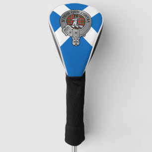 Funda Para Palo De Golf Clan Spens Escudo y Tartán en Saltire