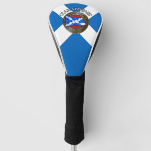 Funda Para Palo De Golf Clan Stewart Tartan Knot & Flag