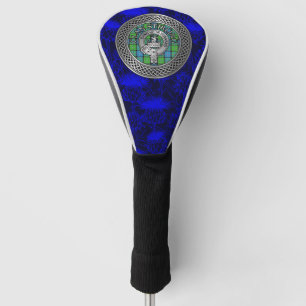 Funda Para Palo De Golf Clan Stirling Escudo y Tartan Knot