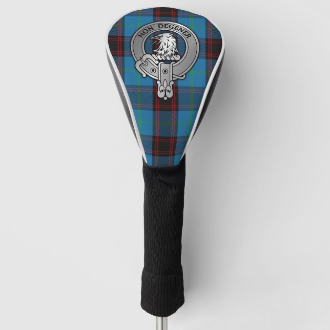 Funda Para Palo De Golf Clan Wedderburn Escudo y Tartán (Anverso)