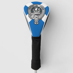 Funda Para Palo De Golf Clan Wood Escudo y Tartán en Saltire