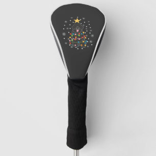 Funda Para Palo De Golf Clase de árbol de Navidad de perro Newfie de Terra