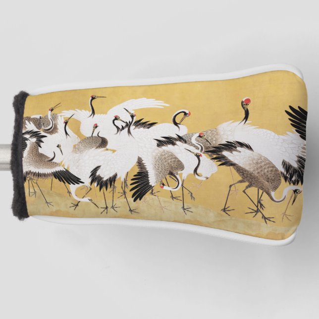 Funda Para Palo De Golf Clásico rico en aves de rebaño japonés (Anverso)