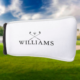 Funda Para Palo De Golf Clásicos clubes de golf de nombre personalizado
