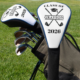 Funda Para Palo De Golf Class of YY Graduation Golf Club Name