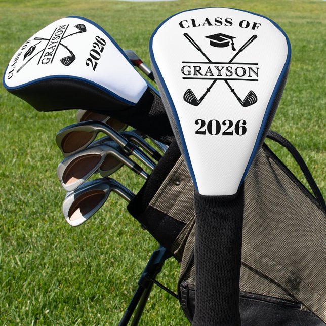 Funda Para Palo De Golf Class of YY Graduation Golf Club Name (Subido por el creador)