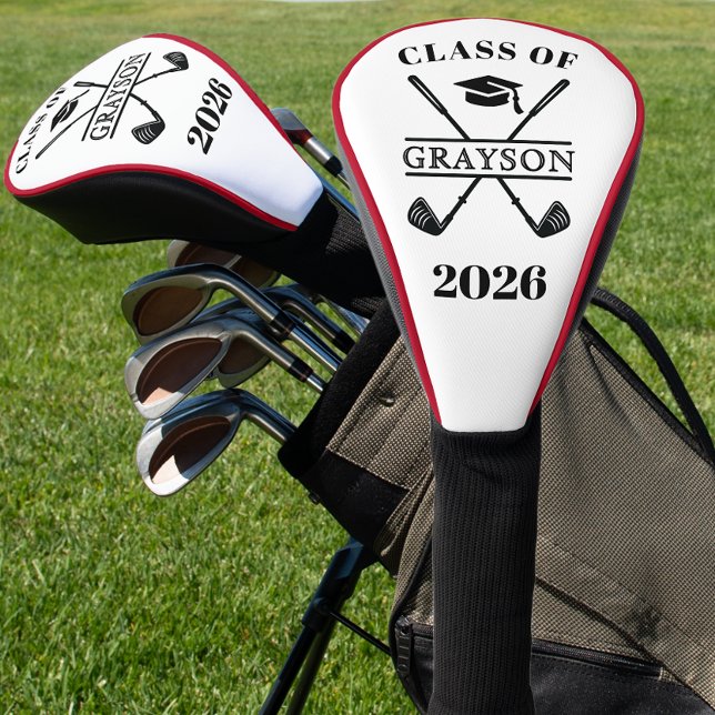 Funda Para Palo De Golf Class of YY Graduation Golf Club Name (Subido por el creador)