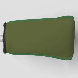 Funda Para Palo De Golf Classic Army Green Golf Putter Cover with Style