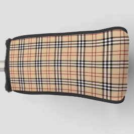 Funda Para Palo De Golf Classic Chic Scottish Tartan Pattern
