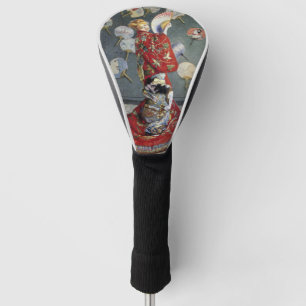 Funda Para Palo De Golf Claude Monet Camille con kimono rojo japonés Arte