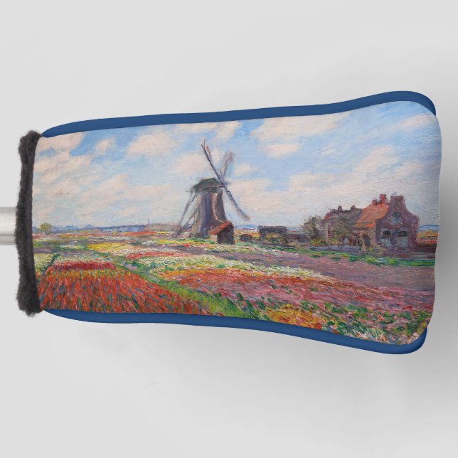 Funda Para Palo De Golf Claude Monet - Campo de tulipanes en Holanda (Anverso)