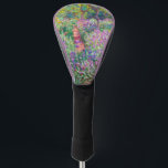 Funda Para Palo De Golf Claude Monet - El jardín del Iris en Giverny<br><div class="desc">El Jardín Iris de Giverny / El Jardín del Artista en Giverny - Claude Monet,  1899-1900</div>