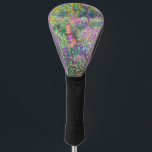 Funda Para Palo De Golf Claude Monet - El jardín del Iris en Giverny<br><div class="desc">El Jardín Iris de Giverny / El Jardín del Artista en Giverny - Claude Monet,  1899-1900</div>