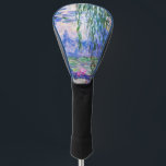 Funda Para Palo De Golf Claude Monet - Lilies de agua / Nympheas 1919<br><div class="desc">Lilies de agua / Nympheas (W.1852) - Claude Monet,  Petróleo en lienzo,  1916-1919</div>