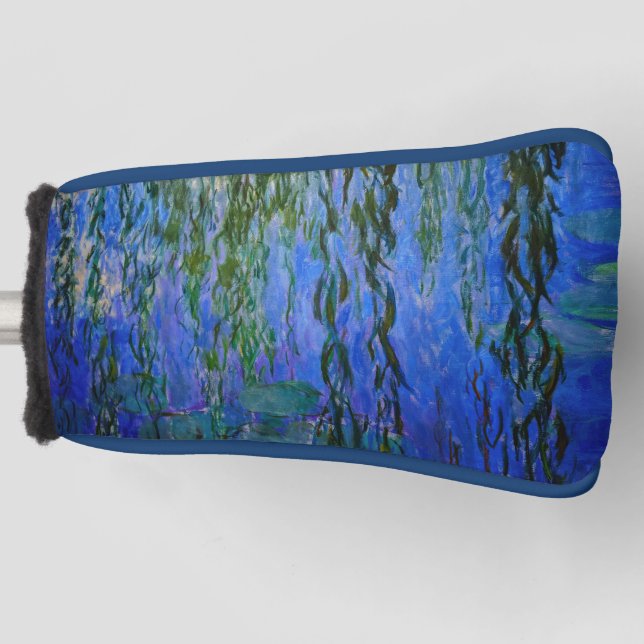 Funda Para Palo De Golf Claude Monet - Lilis de agua con sauce lloroso (Anverso)