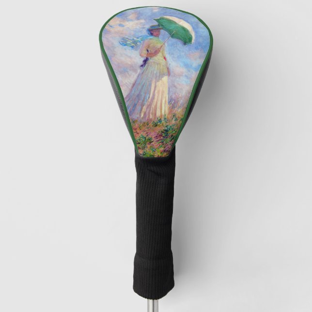 Funda Para Palo De Golf Claude Monet - Mujer con Parasol a la derecha (Anverso)