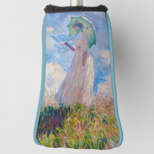 Funda Para Palo De Golf Claude Monet - Mujer con Parasol a la izquierda
