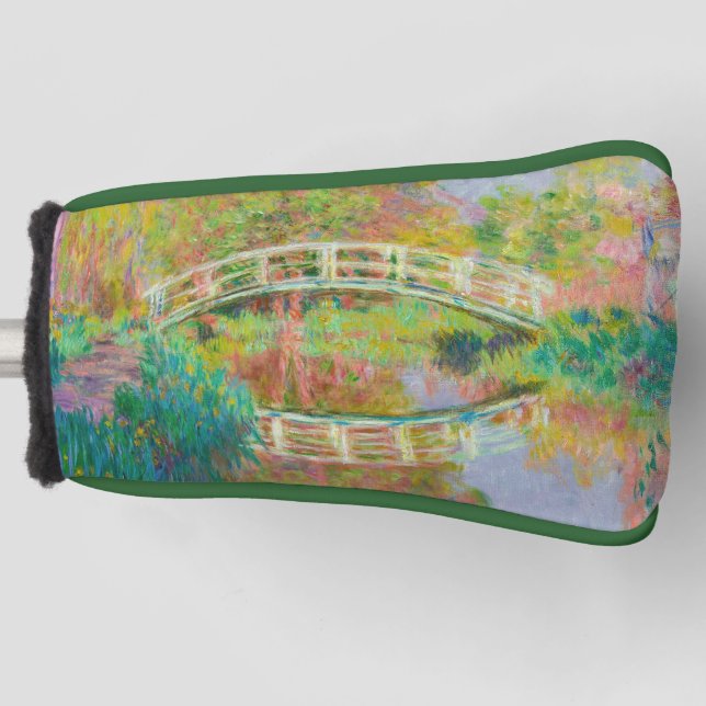 Funda Para Palo De Golf Claude Monet - Puente de futbol japonés, Giverny (Anverso)