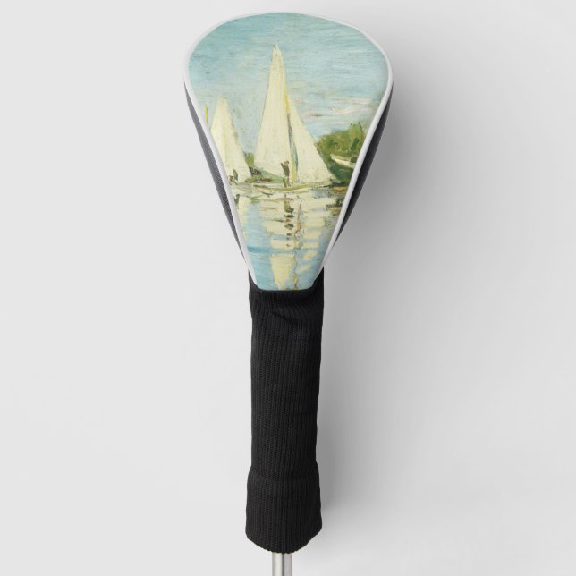 Funda Para Palo De Golf Claude Monet. Regattas en Argenteuil (Anverso)