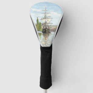 Funda Para Palo De Golf Claude Monet. Ships Riding on the Seine at Rouen