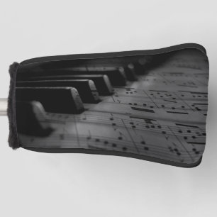 Funda Para Palo De Golf Claves de piano de música