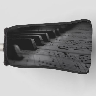 Funda Para Palo De Golf Claves de piano de música