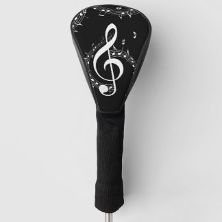 Funda Para Palo De Golf Climactic G Clef Music Black
