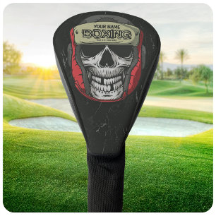 Funda Para Palo De Golf Club de Boxeo Personalizado con Esqueleto de Boxea