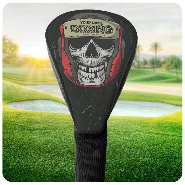 Funda Para Palo De Golf Club de Boxeo Personalizado con Esqueleto de Boxea (Subido por el creador)