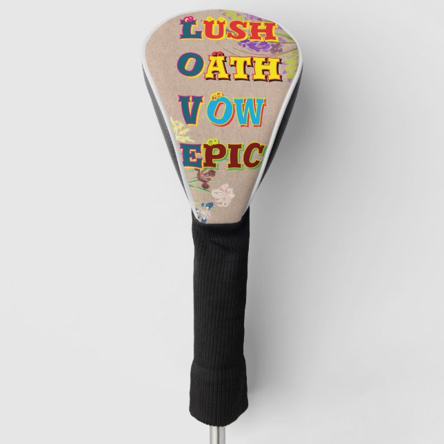 Funda Para Palo De Golf Club de golf (Anverso)