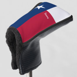 Funda Para Palo De Golf Cobertura de Bandera de Texas y Texas/Clubes de Go