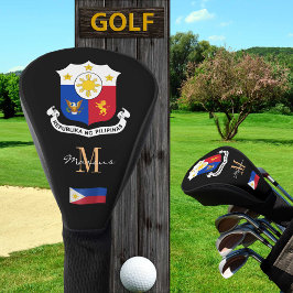 Funda Para Palo De Golf Cobertura de clubes de golf monogramados de Filipi