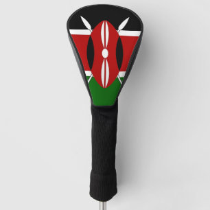 Funda Para Palo De Golf Cobertura de controlador de golf con bandera de Ke