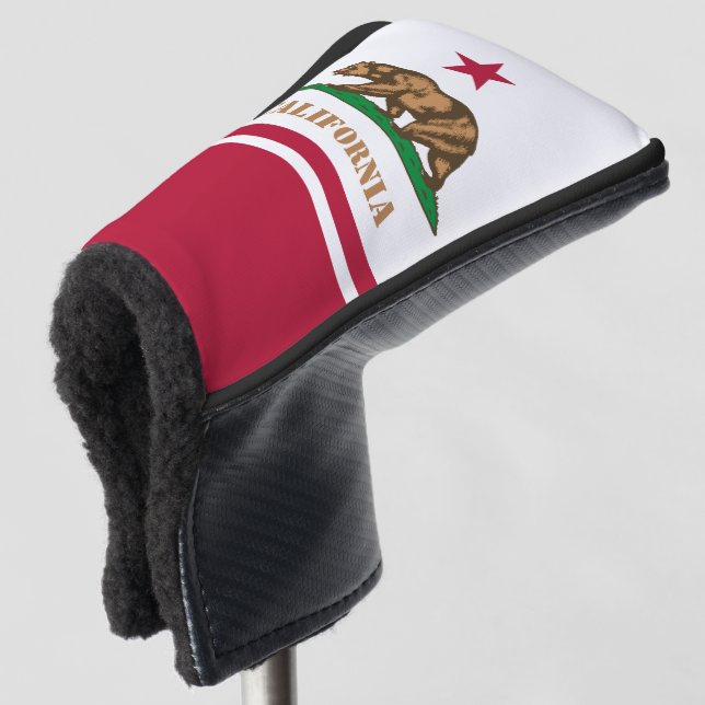 Funda Para Palo De Golf Cobertura de Golf California & Flag USA / Golf Clu (Anverso 3/4)