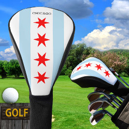 Funda Para Palo De Golf Cobertura de los Clubes de Golf de Bandera de Chic