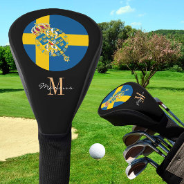 Funda Para Palo De Golf Cobertura de los clubes de golf de Bandera Monogra