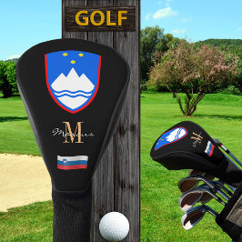 Funda Para Palo De Golf Cobertura de los clubes de golf monocromáticos de