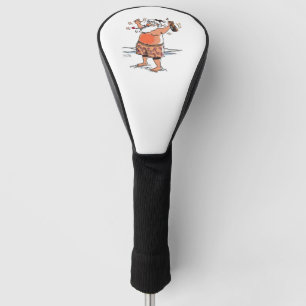Funda Para Palo De Golf Cobertura del chofer del club de golf de Drunk San
