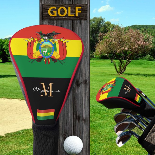 Funda Para Palo De Golf Coberturas de clubes de golf de Bandera Monogramad (Subido por el creador)