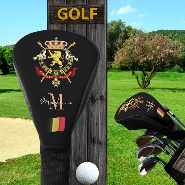 Funda Para Palo De Golf Coberturas de los clubes de golf monogramados de B (Subido por el creador)