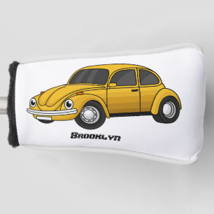 Funda Para Palo De Golf Coche clásico de dibujos animados
