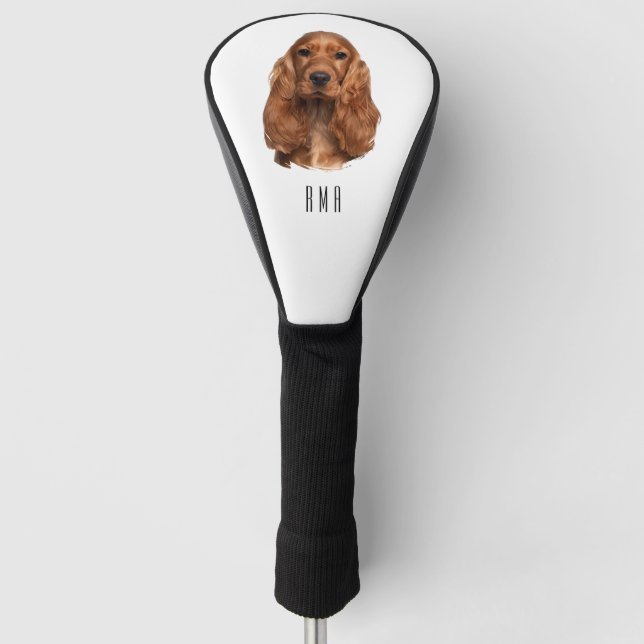 Funda Para Palo De Golf Cocker Spaniel (Anverso)