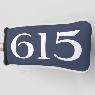 Funda Para Palo De Golf Código de área 615 (Nashville)