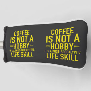 Funda Para Palo De Golf Coffee divertido