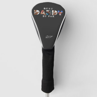 Funda Para Palo De Golf Colage de Fotos Personalizado Moderno Simple con L