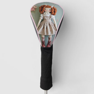 Funda Para Palo De Golf Colección de muñecas vintage Redhead Clarissa